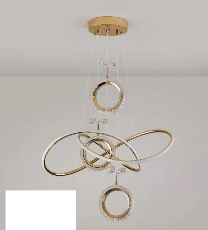 Gold Chandelier chandelier detail view N-Lighten