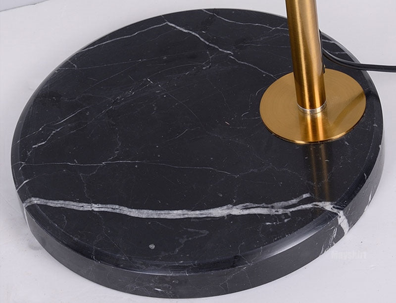 Matte Black Floor Lamp floor lamp matte black N-Lighten - side view