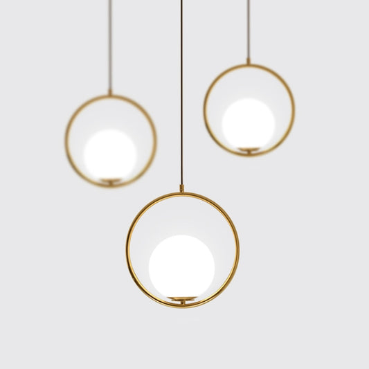 Gold Pendant Lamp pendant light gold finish N-Lighten