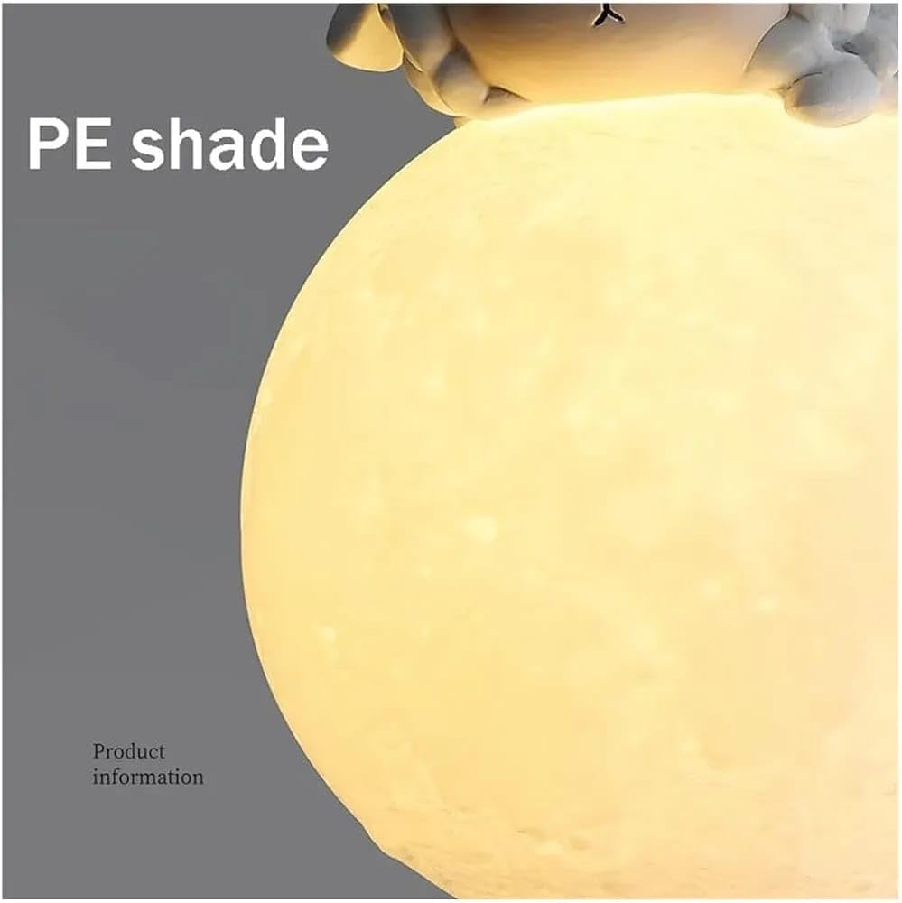 White Pendant Lamp bunny moon pendant white finish N-Lighten