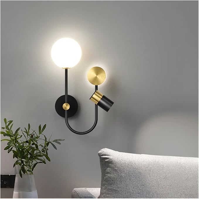 Antique Brass Wall Lamp wall lamp detail antique brass N-Lighten