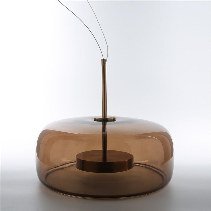 Smoke Pendant Light pendant light glass view N-Lighten