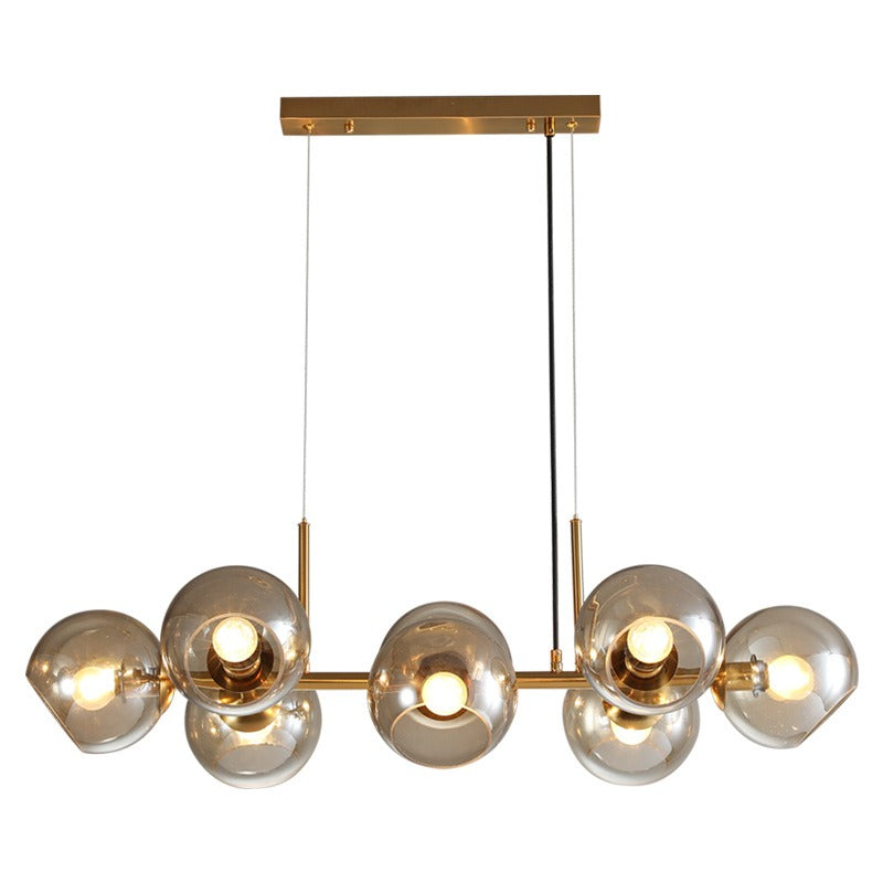 Brass Chandelier chandelier modern sputnik N-Lighten