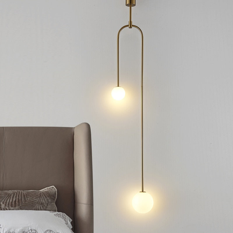 Gold Pendant Light pendant light gold finish N-Lighten