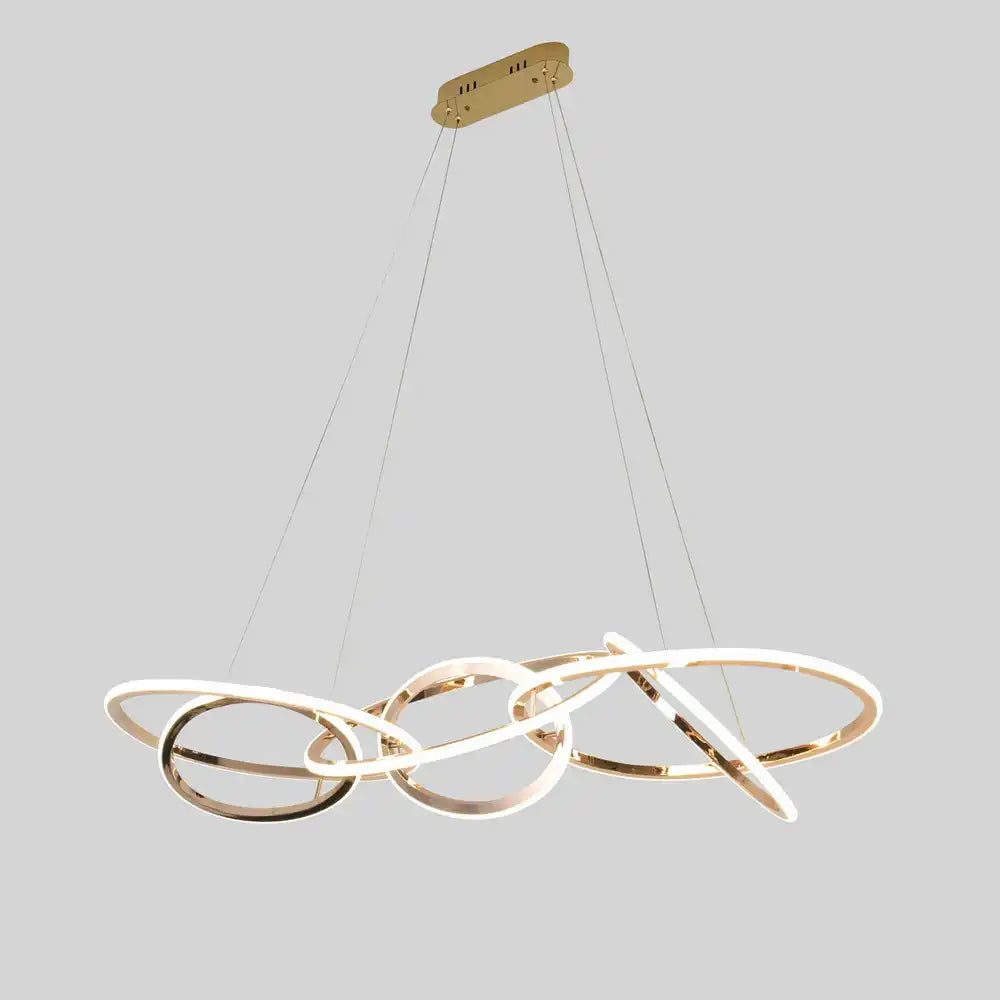 French Gold Ring Chandelier chandelier pendant light finish N-Lighten