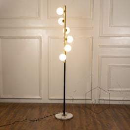 White Floor Lamp floor lamp white finish N-Lighten