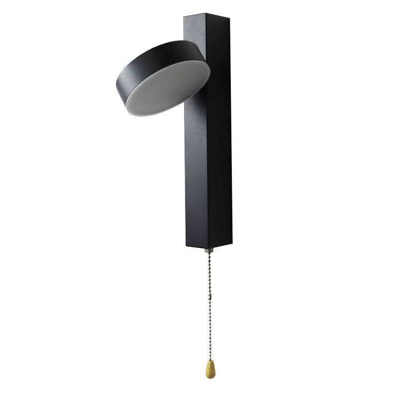 Black Wall Lamp wall lamp black finish N-Lighten - mounted view