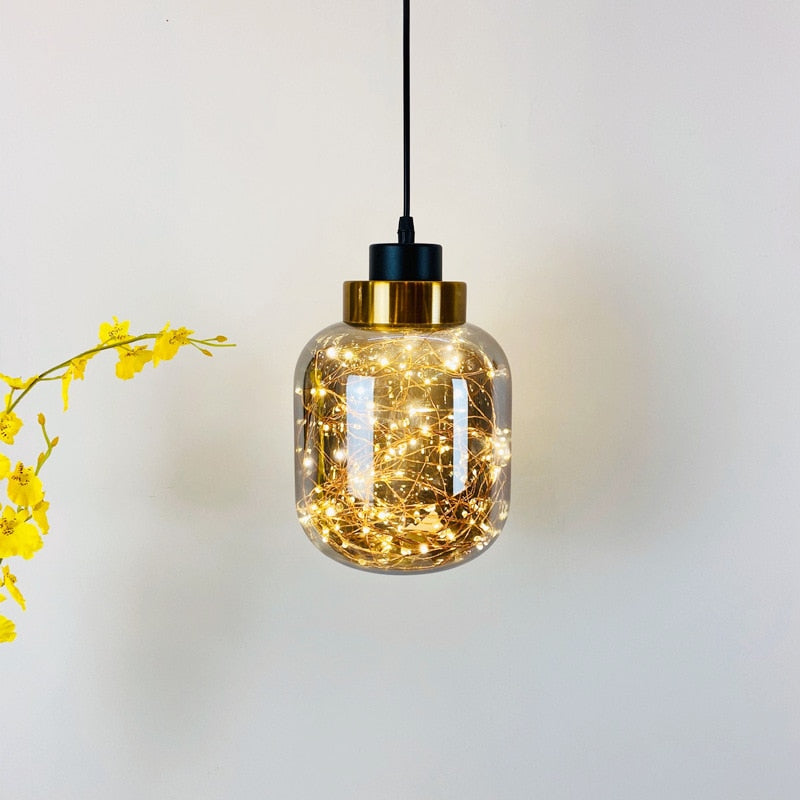 Gold Pendant Lamp pendant lamp metallic finish N-Lighten