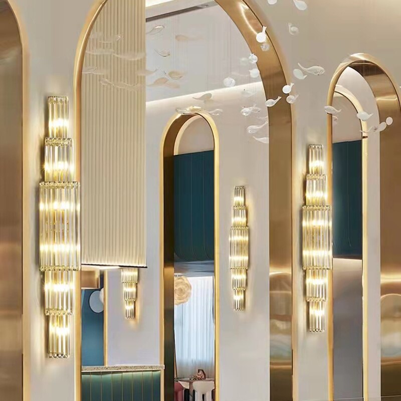 Clear Wall Sconce wall sconce clear finish N-Lighten detail