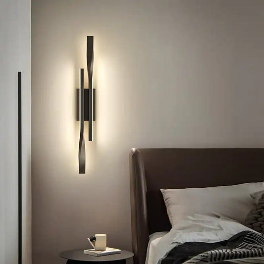 Black Wall Lamp wall lamp black finish N-Lighten
