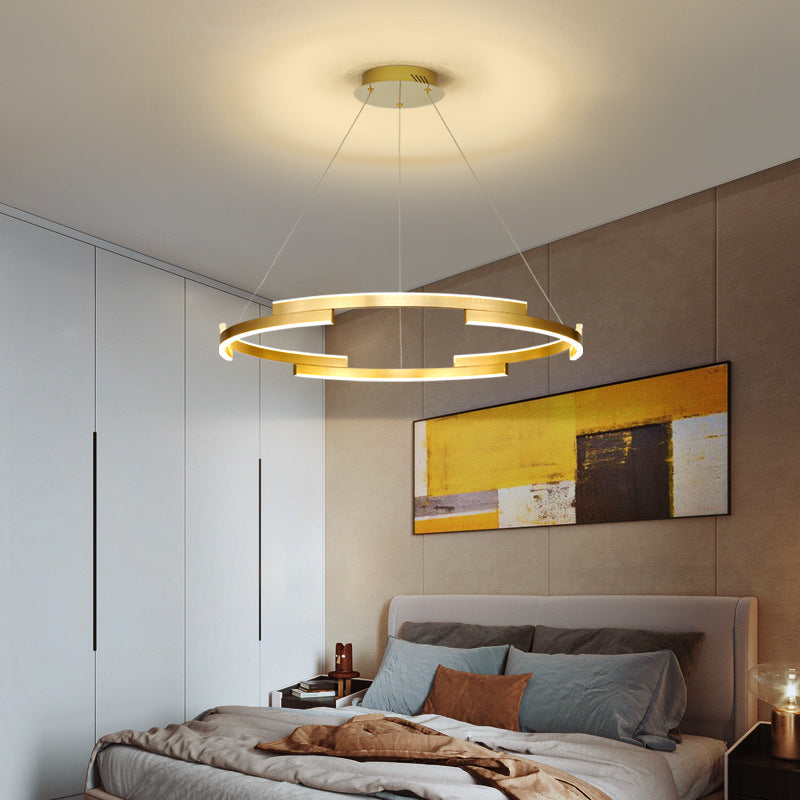 Gold Chandelier chandelier gold finish N-Lighten