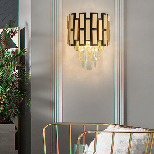 Gold Wall Lamp wall lamp gold black N-Lighten