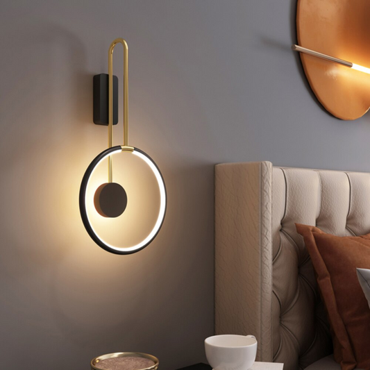Gold Wall Lamp wall lamp gold finish N-Lighten