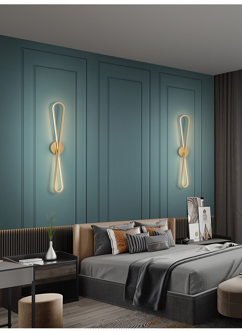 Gold Wall Lamp wall lamp gold finish N-Lighten