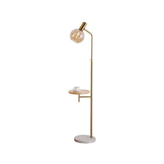 Gold Floor Lamp floor lamp gold finish N-Lighten