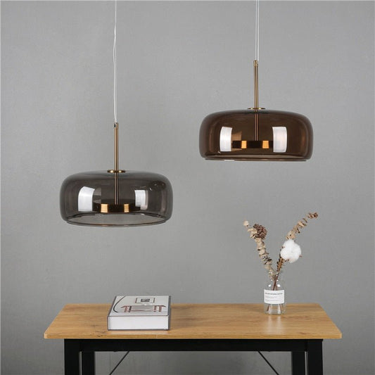 AeroSphere Glass Pendant Light | N - Lighten | Single - Head LED for Kitchen & Dining - N - Lighten