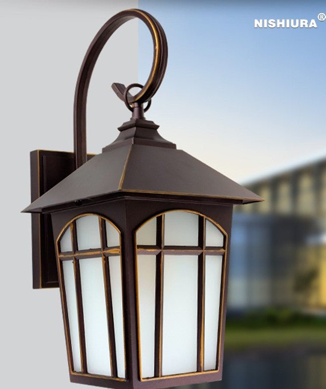 AstraBeam Outdoor Wall Lamp | N - Lighten | E27 Modern Light for Garden & Exterior Walls - N - Lighten