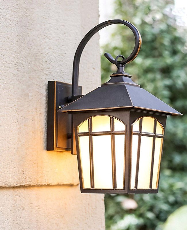 AstraBeam Outdoor Wall Lamp | N - Lighten | E27 Modern Light for Garden & Exterior Walls - N - Lighten
