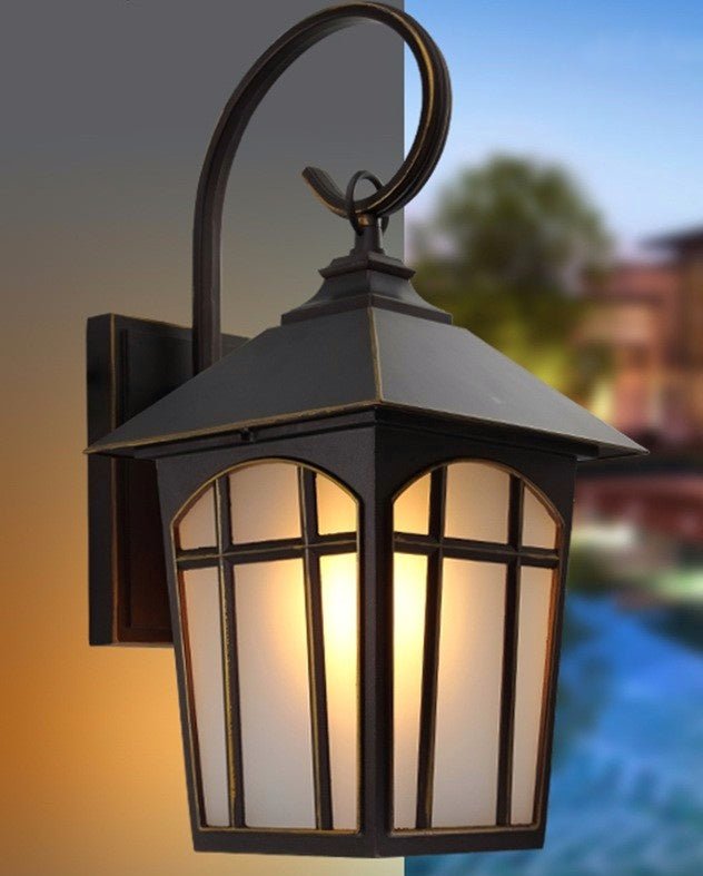 AstraBeam Outdoor Wall Lamp | N - Lighten | E27 Modern Light for Garden & Exterior Walls - N - Lighten