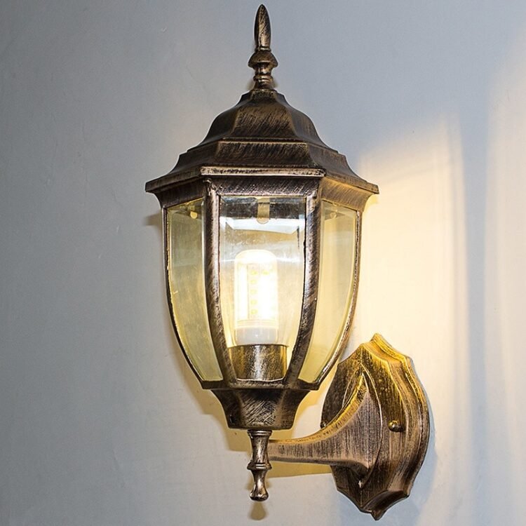 Aurelian Outdoor Wall Lamp | N - Lighten | Waterproof Aluminum for Entryways & Patios - N - Lighten