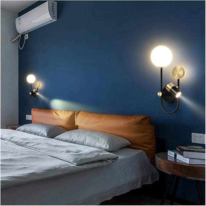 Aurelius Wall Lamp | N - Lighten | Adjustable Reading Light for Bedroom & Living - N - Lighten