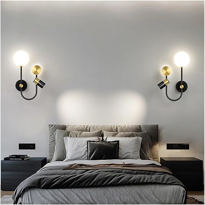 Aurelius Wall Lamp | N - Lighten | Adjustable Reading Light for Bedroom & Living - N - Lighten