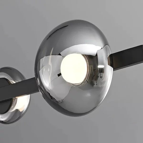 Auric Bar Glass Chandelier | N - Lighten | Remote - Control LED for Dining & Kitchen Islands - N - Lighten