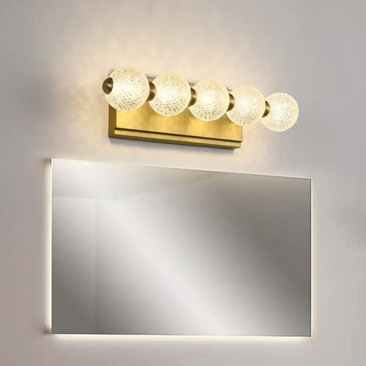 Auric Gleam Wall Lamp | N - Lighten | Built - in LED for Mirror & Vanity - N - Lighten