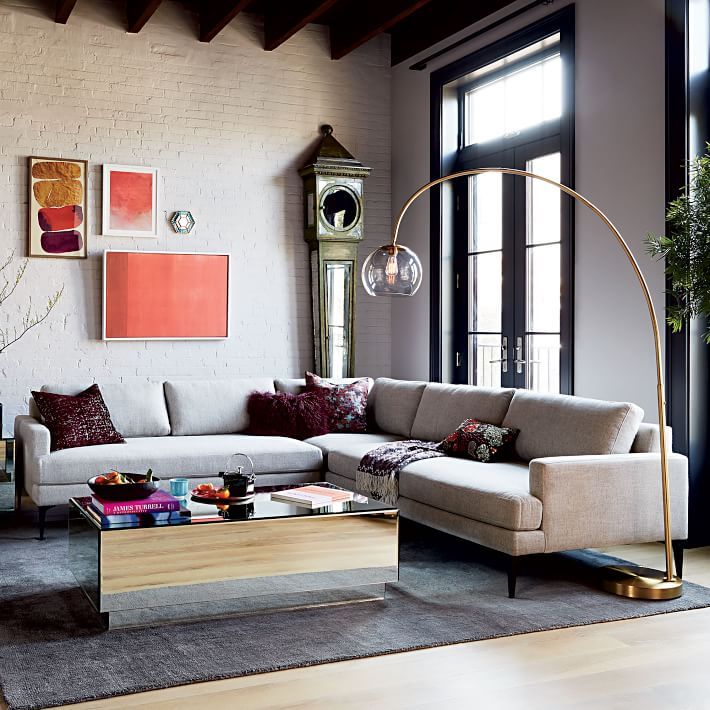 Aurora Arc Floor Lamp | N - Lighten | Acrylic Shade for Living Room & Bedroom - N - Lighten