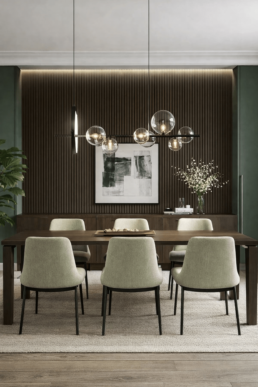 Aurora Bubble Glass Chandelier | N - Lighten | G9 Cluster for Living & Dining - N - Lighten