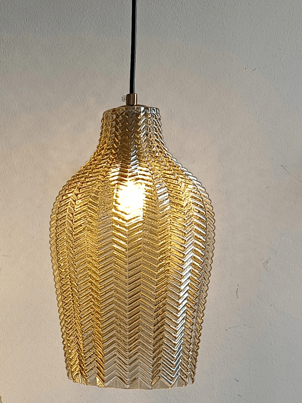 Aurora Globe Pendant Light | N - Lighten | Clear Glass for Bedroom, Bar & Staircase - N - Lighten