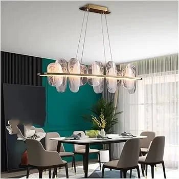 Dining Room Light Foyer Light Glass Chandelier N-Lighten Chandelier