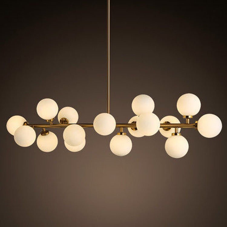 Beanburst Chandelier | N - Lighten | 16 - Light G4 Statement Lighting for Living & Dining - N - Lighten