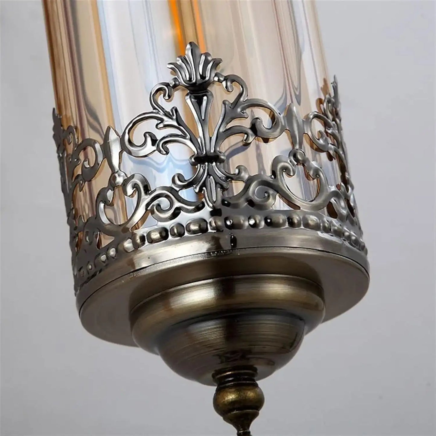 Corridor Glow Iron Wall Lamp | N - Lighten | Glass Shade for Staircase & Hallways - N - Lighten