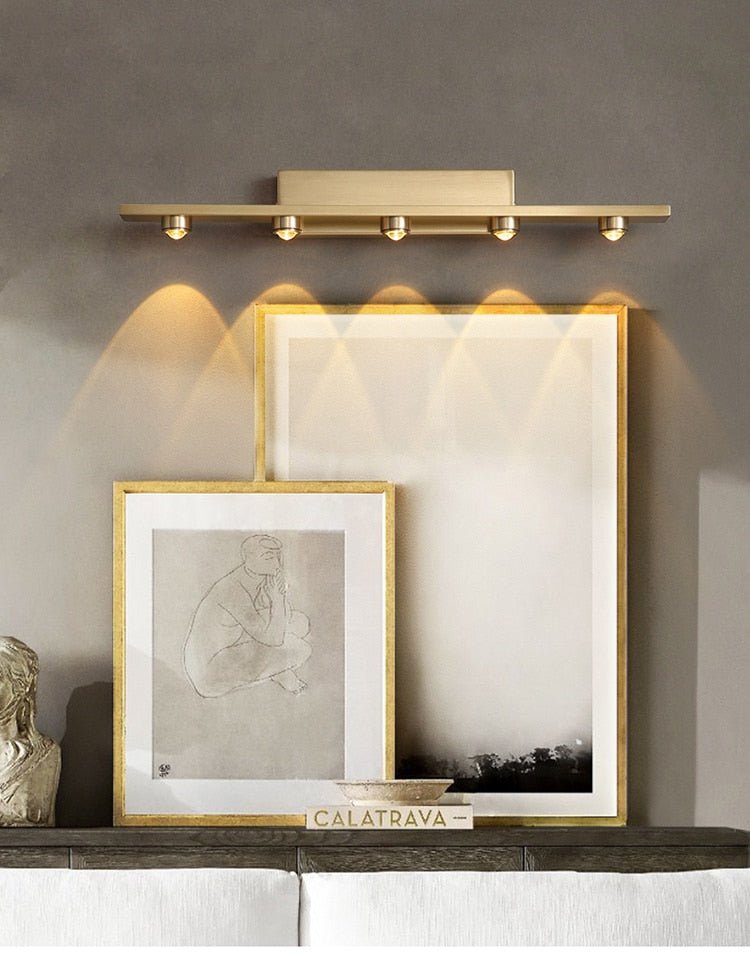 HaloEdge Black Mirror Light | N - Lighten | Slim LED for Bathroom & Vanity - N - Lighten