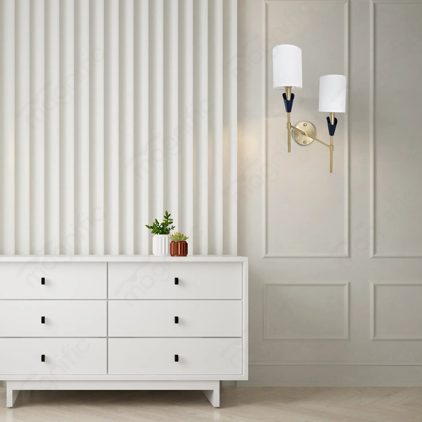 Heritage Duo Copper Wall Lamp | N - Lighten | Classic Industrial Style for Bedrooms & Hallways - N - Lighten