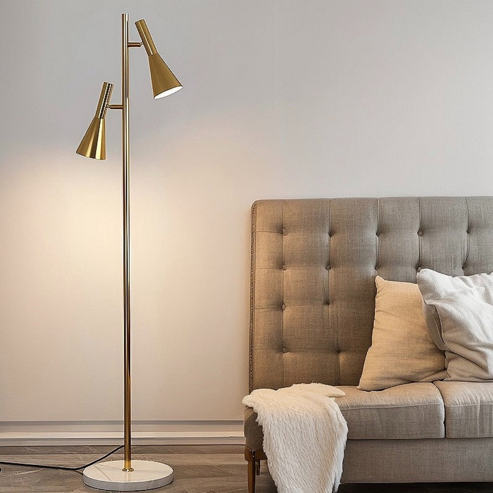 Brass Floor Lamp floor lamp brass finish N-Lighten detail