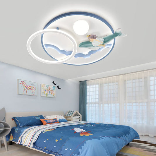 OceanFin Kids Ceiling Lamp | N - Lighten | 3in1 LED for Kids Rooms - N - Lighten