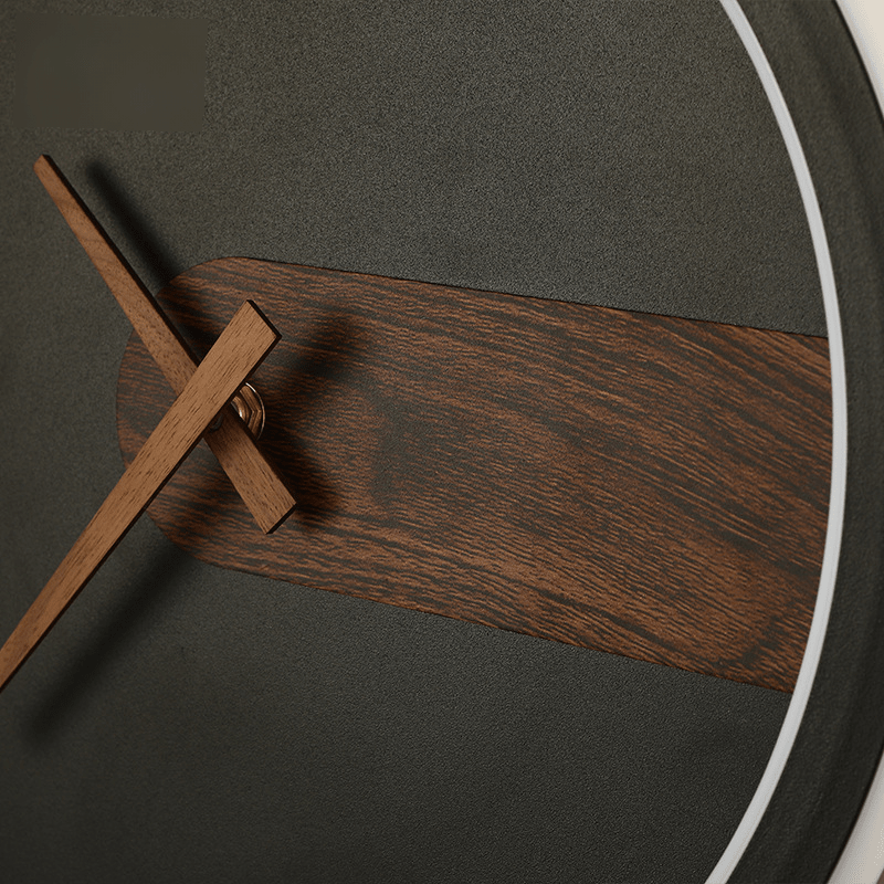 Orbis Black Wall Clock | N - Lighten - N - Lighten