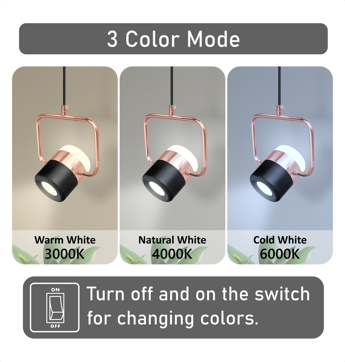 Pharos Pendant Lamp | N - Lighten | 3 - in - 1 Toggle LED for Living Rooms & Bedrooms - N - Lighten