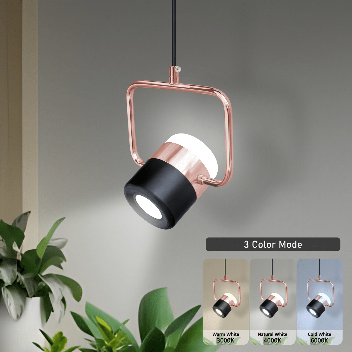 Pharos Pendant Lamp | N - Lighten | 3 - in - 1 Toggle LED for Living Rooms & Bedrooms - N - Lighten