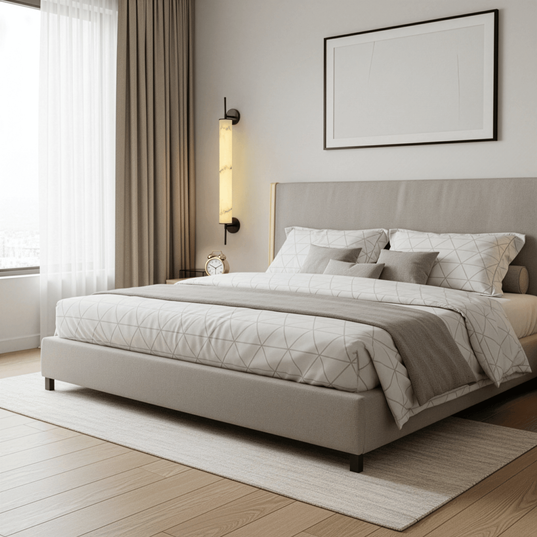 Purestone Pillar Wall Lamp | N - Lighten | Marble Glow for Bedside & Hallways - N - Lighten