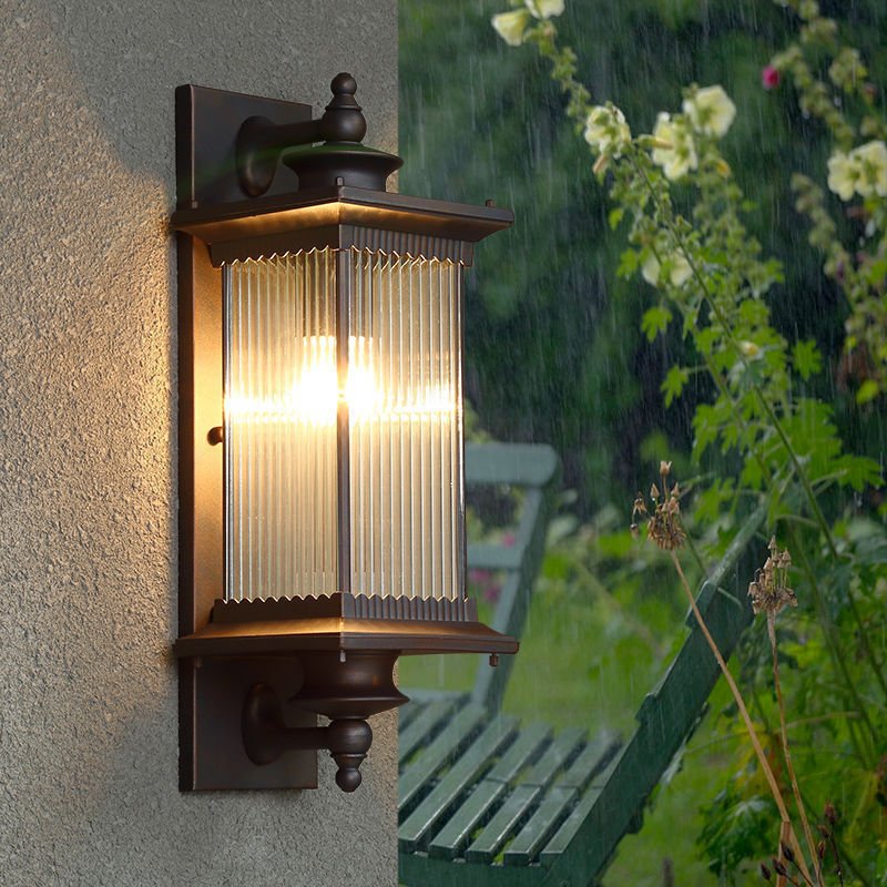 Sentinel Wall Lamp | N - Lighten | Waterproof E27 for Gates & Villas - N - Lighten