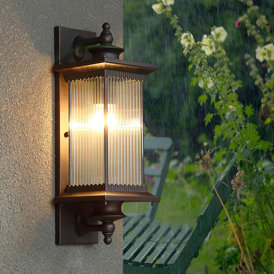 Sentinel Wall Lamp | N - Lighten | Waterproof E27 for Gates & Villas - N - Lighten