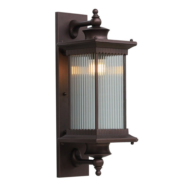 Sentinel Wall Lamp | N - Lighten | Waterproof E27 for Gates & Villas - N - Lighten
