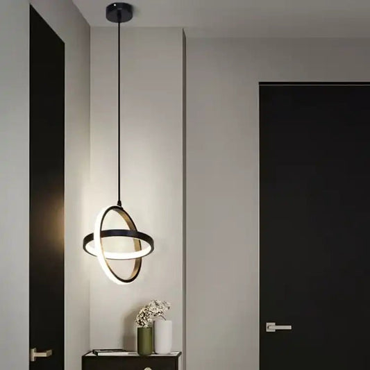 SilvaGlow Pendant Light | N - Lighten | Minimal Metal Shade for Kitchen & Bedroom - N - Lighten