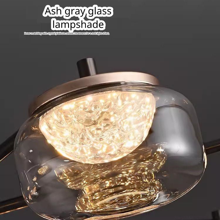 Stellar Linear Chandelier | N - Lighten | 3 - in - 1 Toggle CCT for Large Dining Spaces - N - Lighten