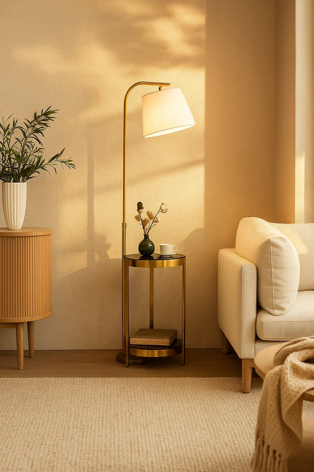 Neutral Table Lamp side view N-Lighten