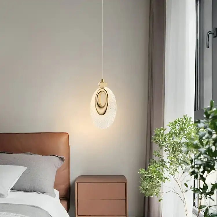 Tinsel Aura Pendant Light | N - Lighten | 3 - in - 1 Toggle CCT for Dining & Foyer - N - Lighten