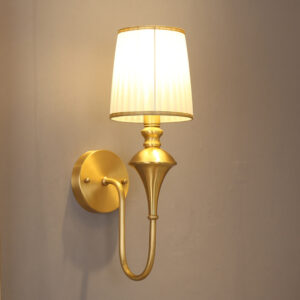 N-Lighten American living room lamp bedroom bedside wall lamp touch switch pastoral staircase decoration simple background wall light luxury wall lamp